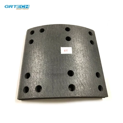 Brake linings in a variety of adjustable specifications