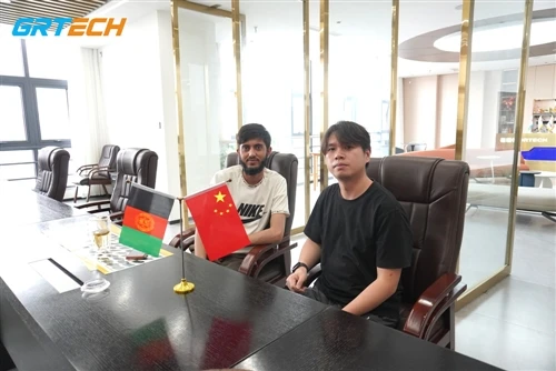 Afghan Client Visits Our Company For Automotive Clutch Components Inspection