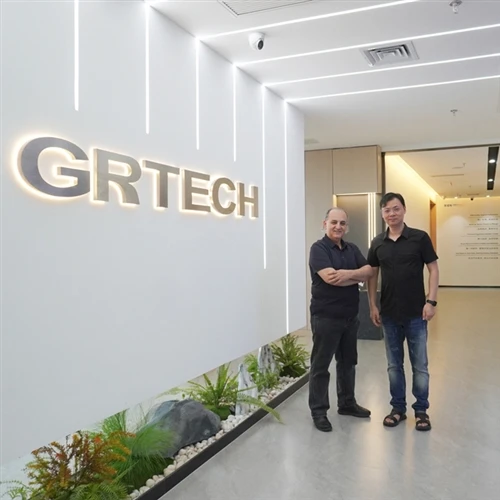 Welcome Mr.Mostafa From Dubai To Grtech Group For Auto Parts Projects Cooperation