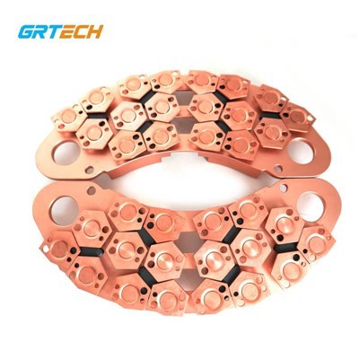 GRTECH Good Performance Factory Supply Brake Pads For Train