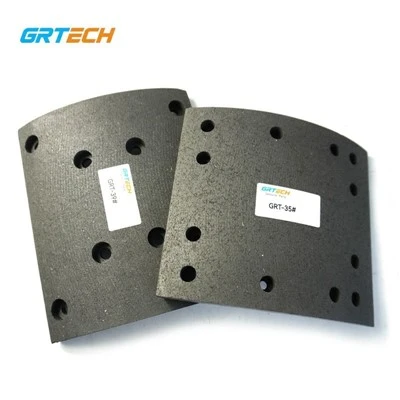 GRTECH GRT-35 GRT-39 Factory Supply Brake Linings For Heavy-duty Commercial Vehicles